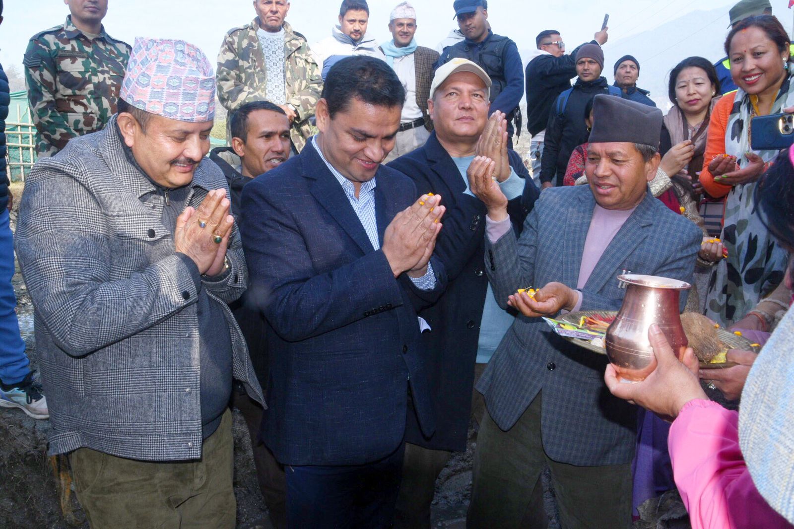 Bishnumati corridor Track inaugrated by Minister Pradeep Poudel 2