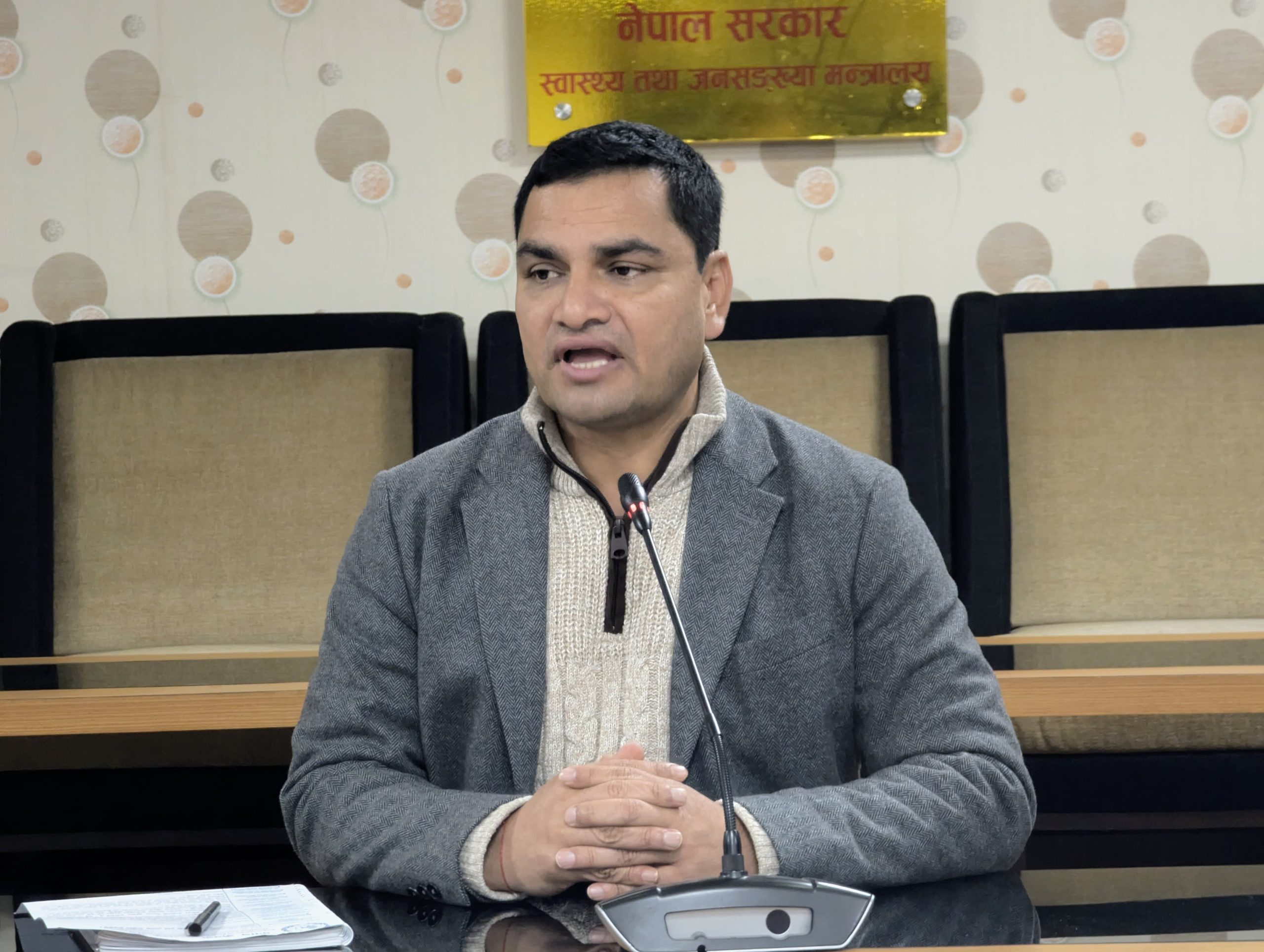 Health and Population Minister Pradeep Poudel (2)