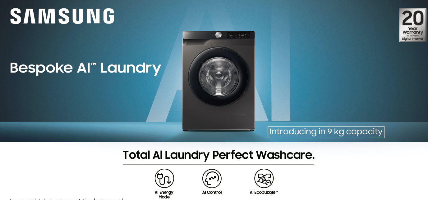 samsung washing machine photo