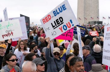 trum protest