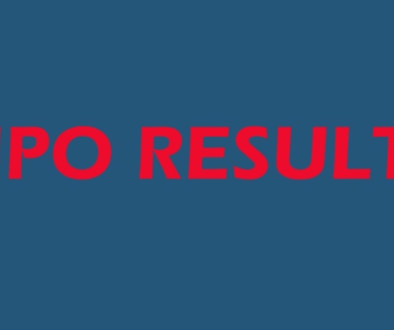 ipo result