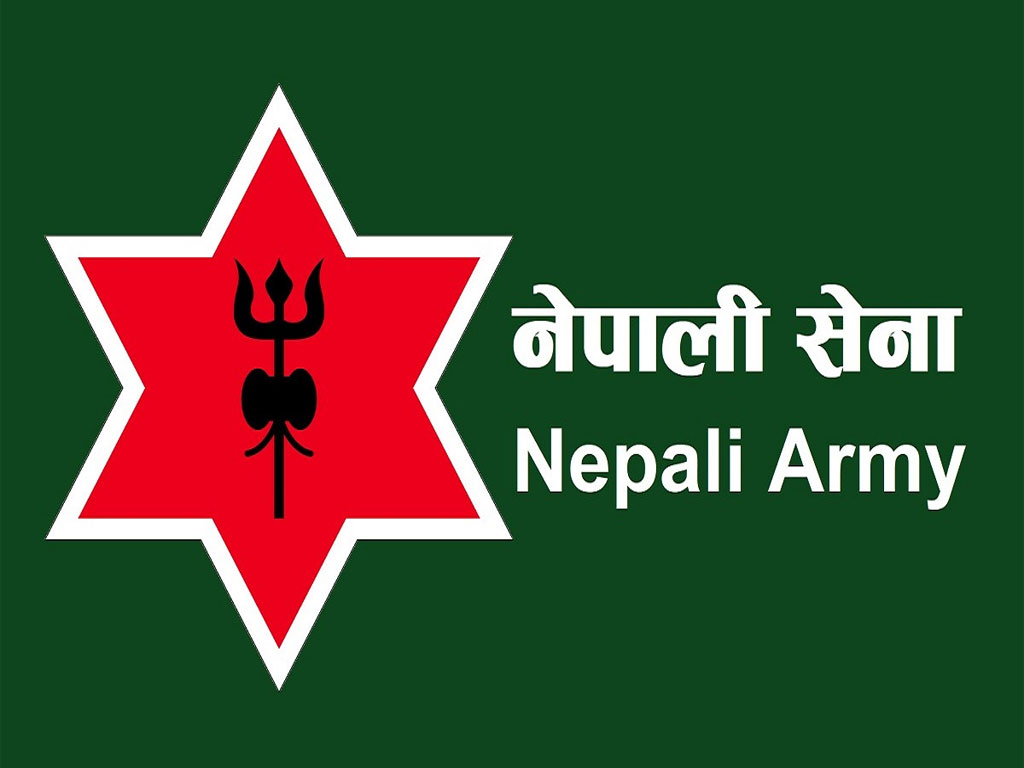 nepali sena logo nepali sena logo