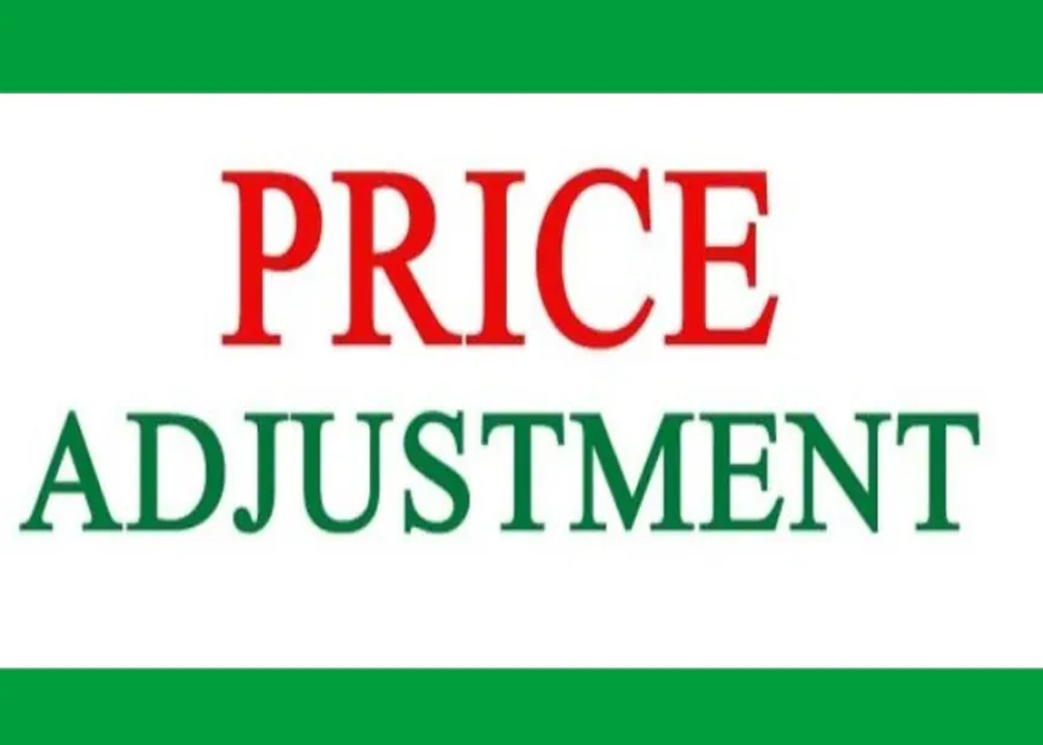 Price Adjustment