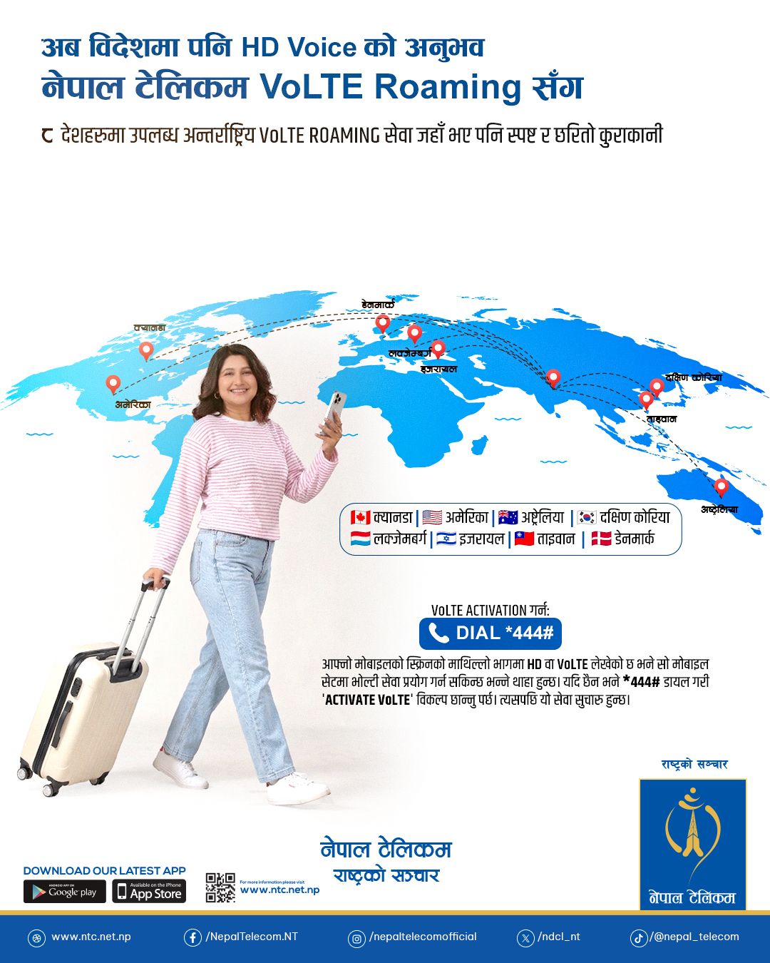 International VoLTE Roaming