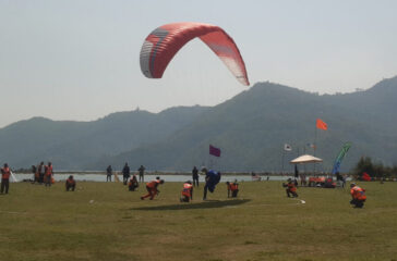 Paragalaiding
