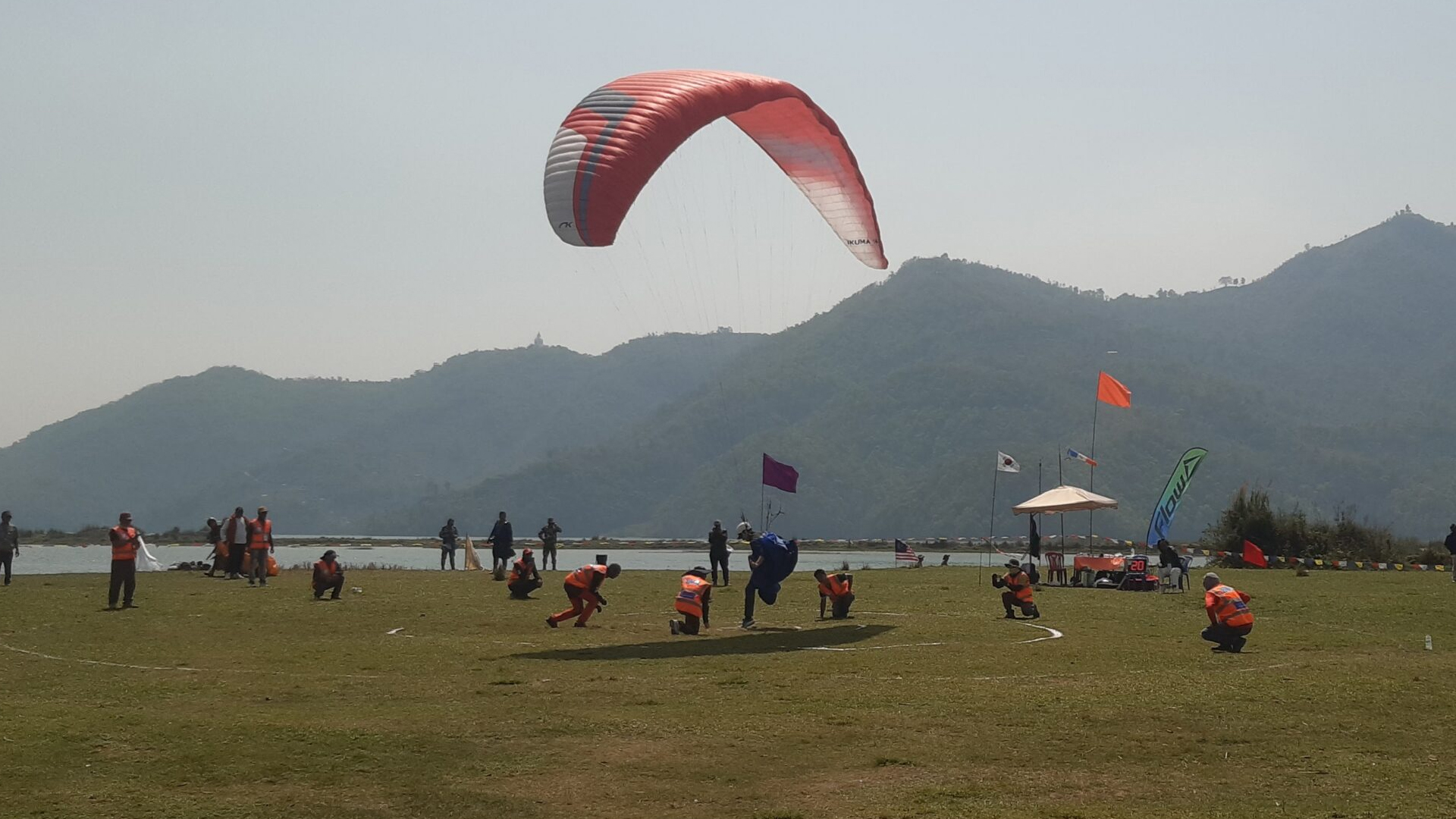 Paragalaiding