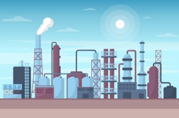 industrial-factory-buildings-flat-illustration-vector