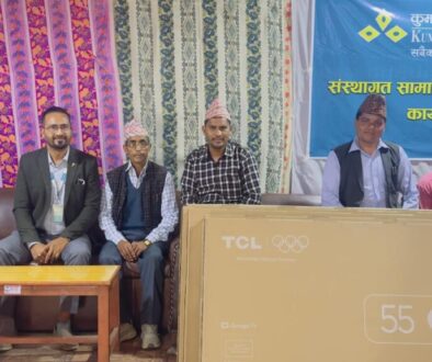 Kumari Gaumul Branch TV handover