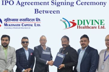 Divine IPO Agreement Signing