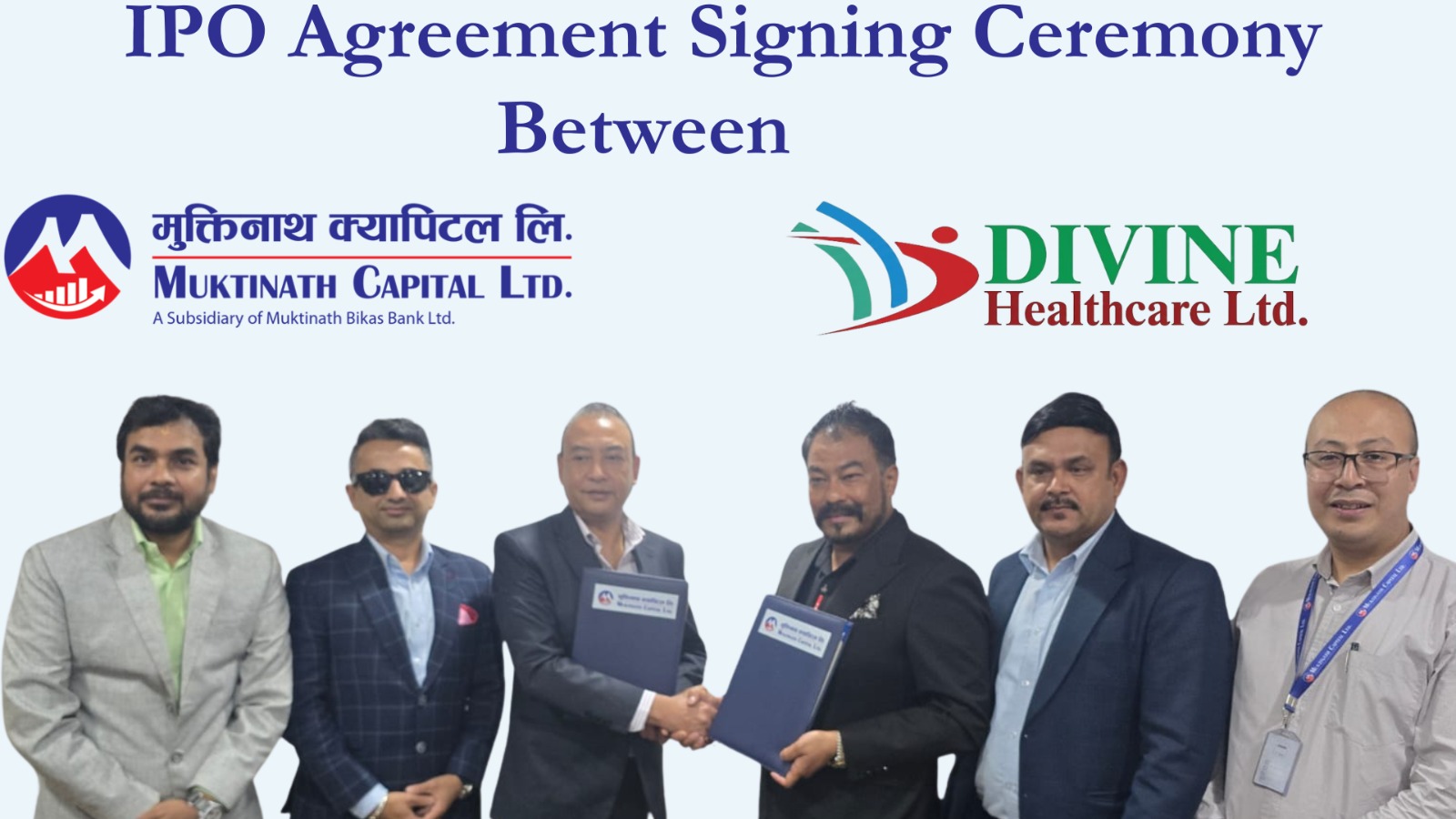 Divine IPO Agreement Signing
