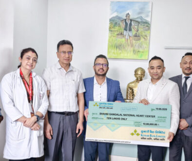 Gangalal cheque handover copy