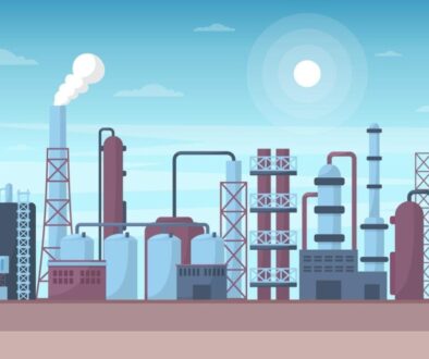industrial-factory-buildings-flat-illustration-vector