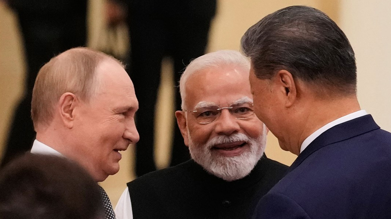 C Putin Modi