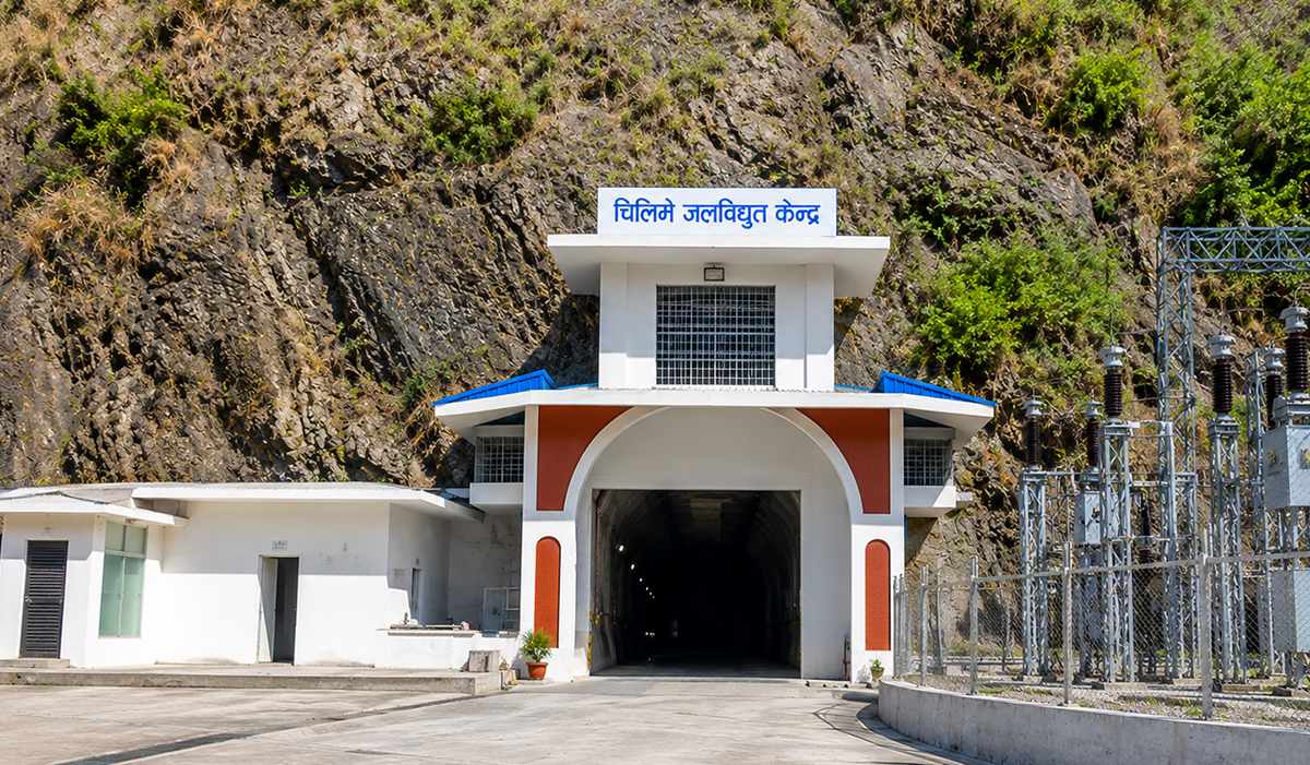 Chilime-hydropower-plant-outlet-access-tunnel