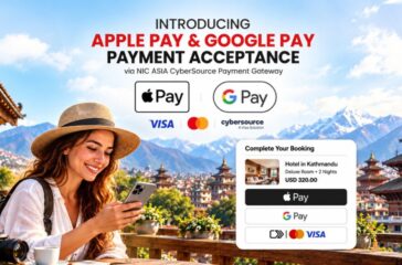 PR on the availability of Apple Pay and Google Pay payment acceptance in Nepal